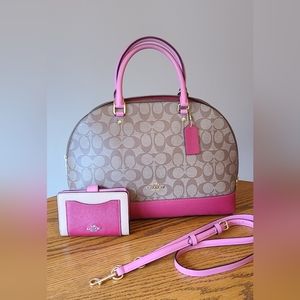 Coach purse and wallet